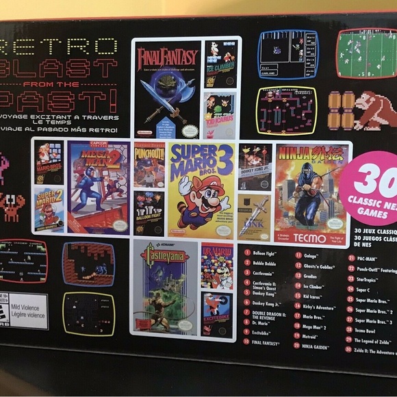 Nintendo NES Classic Edition Mini Entertainment System Game Console+30 Games - Picture 4 of 4